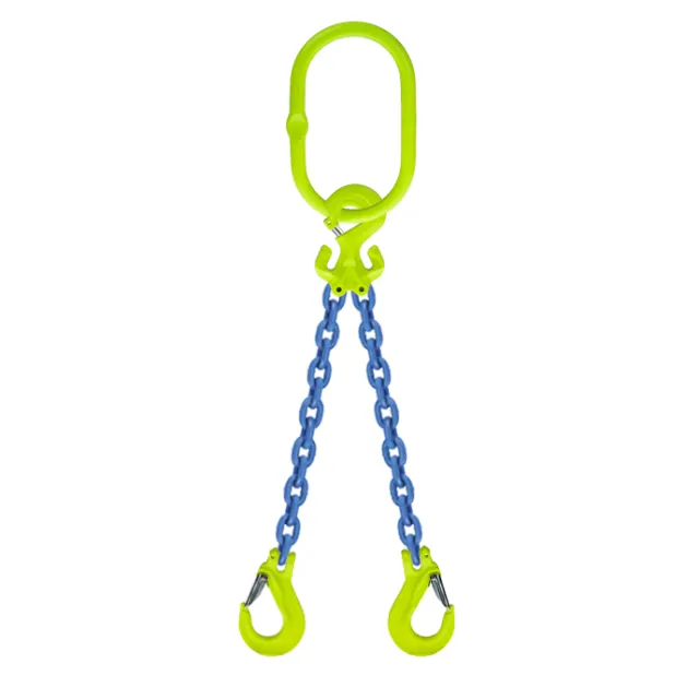 Main picture 2-Strang-GrabiQ-Kettengehänge mit extra grosser Öse, verkürzbar und mit Lasthaken