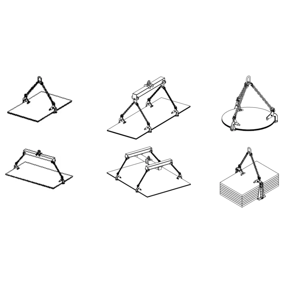 SpanSet Schweiz TLH sheet metal clamp 500 60mm  Picture 1